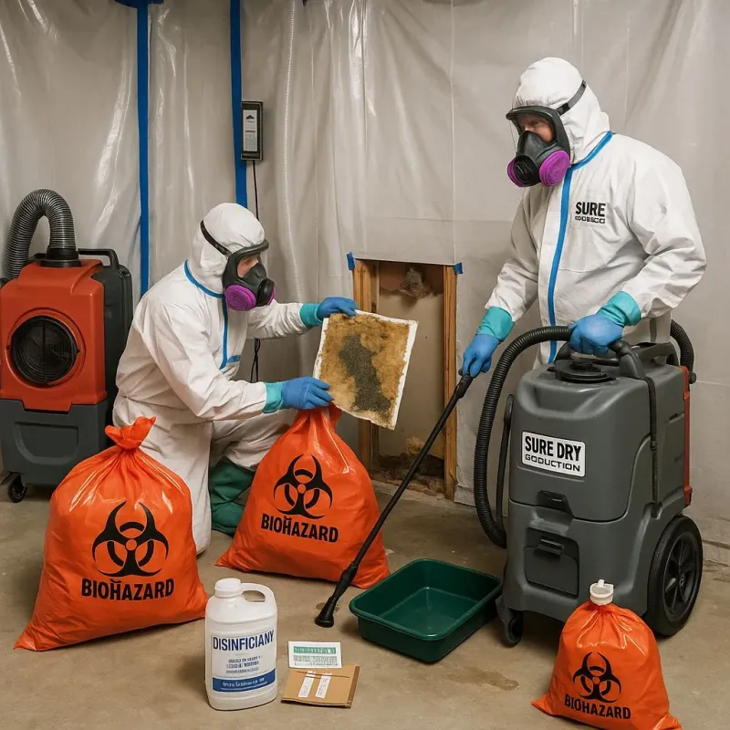 Contaminated Water Handling Protocols process in Elwood, IL